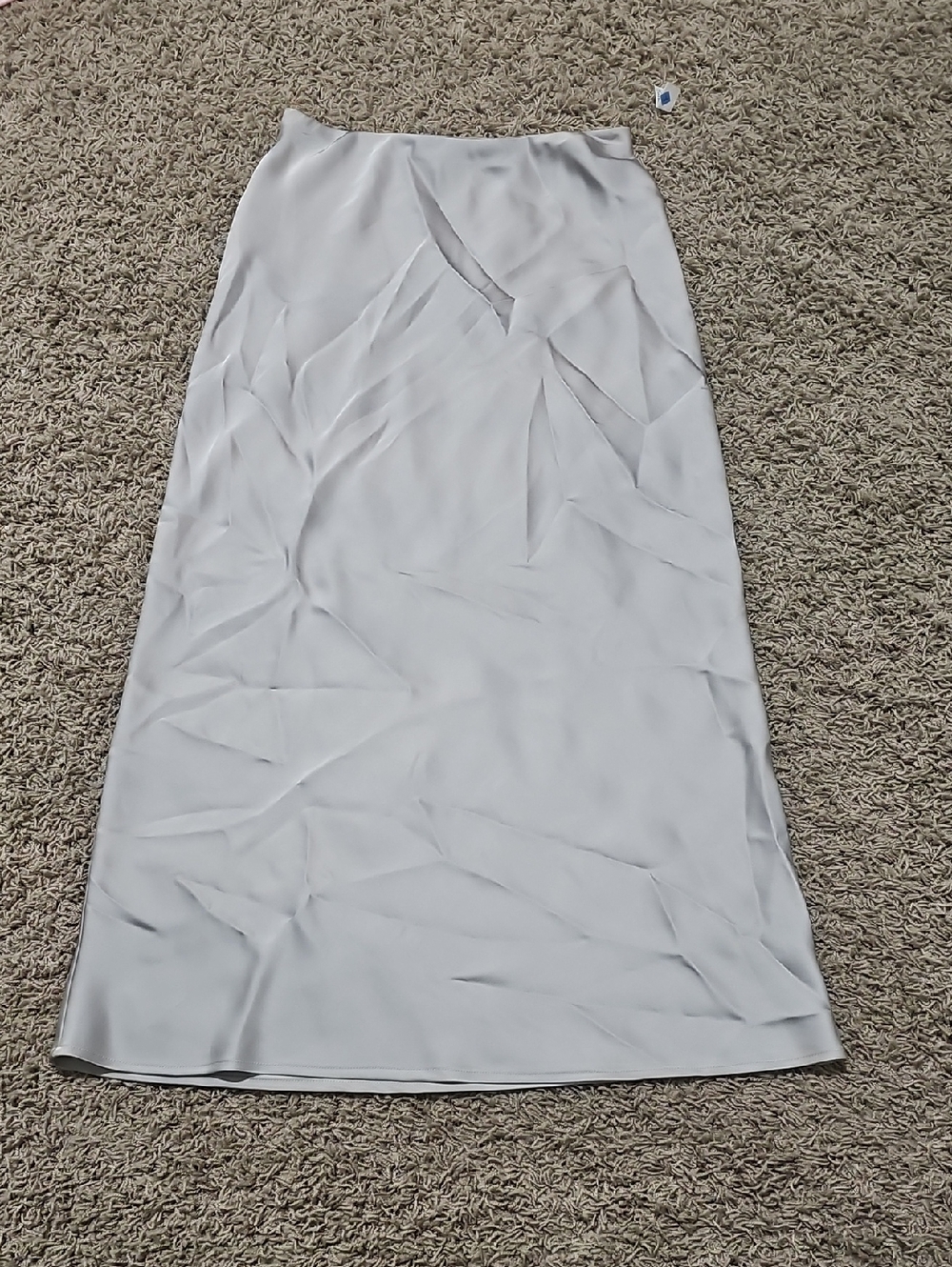 NWT House of Harlow 1960 Satin Skirt Midi/Maxi Pull-On